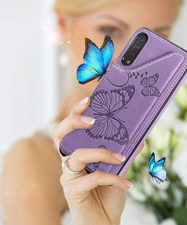 New Luxury Embossing Wallet Cover For SAMSUNG A50/A50S/A30S-Fast Delivery - Libiyi