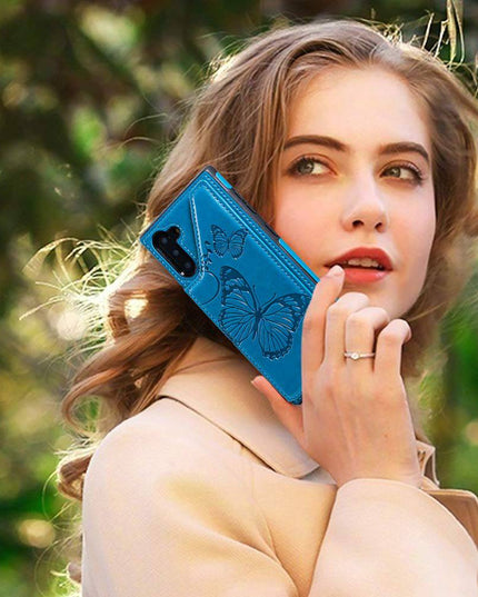 New Luxury Embossing Wallet Cover For SAMSUNG Note 10-Fast Delivery - Libiyi