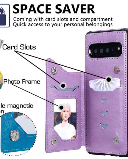 New Luxury Embossing Wallet Cover For SAMSUNG S10 5G-Fast Delivery - Libiyi