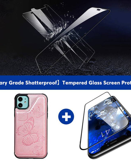 New Luxury Embossing Wallet Cover For iPhone 11-Fast Delivery - Libiyi
