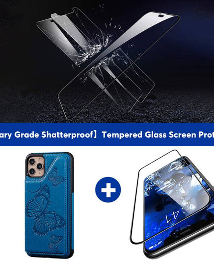 New Luxury Embossing Wallet Cover For iPhone 11 Pro-Fast Delivery - Libiyi