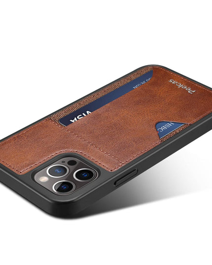 Ultra-thin leather card slot iPhone case - Libiyi