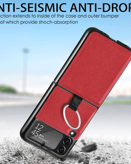 Ultra Fine Ring Samsung Galaxy Z Flip 3 Case Cover - Libiyi