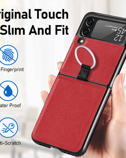 Ultra Fine Ring Samsung Galaxy Z Flip 3 Case Cover - Libiyi