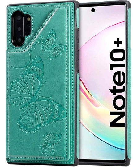 New Luxury Embossing Wallet Cover For SAMSUNG Note 10 Plus-Fast Delivery - Libiyi