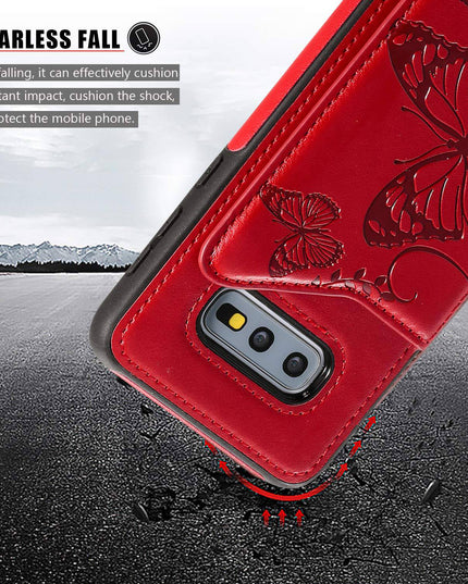 New Luxury Embossing Wallet Cover For SAMSUNG S10e-Fast Delivery - Libiyi