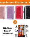 Rose gold / A12 / Case+[2 Pack] Screen Protectors