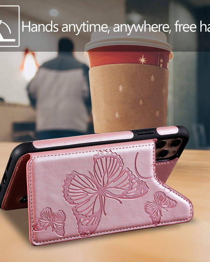 New Luxury Embossing Wallet Cover For iPhone 11Pro Max-Fast Delivery - Libiyi