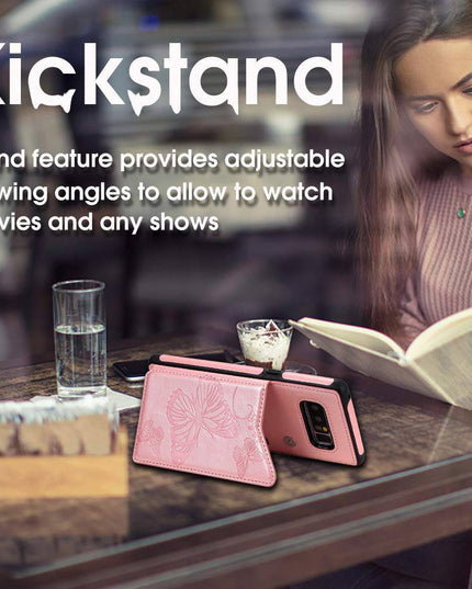 New Luxury Embossing Wallet Cover For SAMSUNG Note 8-Fast Delivery - Libiyi