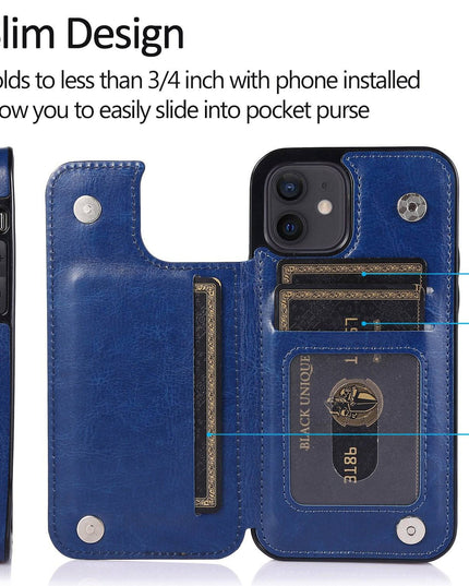 4 IN 1 Luxury Leather Case For iPhone - Libiyi