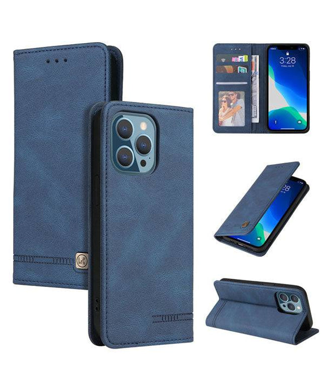 Luxury Leather Wallet Stand Flip Case For iPhone - Libiyi