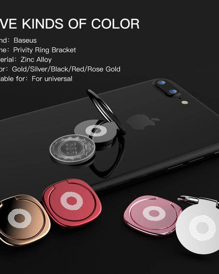 Luxury Pop Socket 360 Degree Metal Finger Ring Holder for PopSocket phone - Libiyi