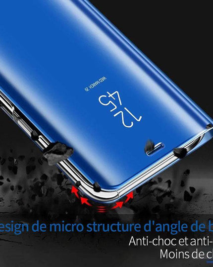 Etui à rabat miroir pour Samsung A70 - Libiyi
