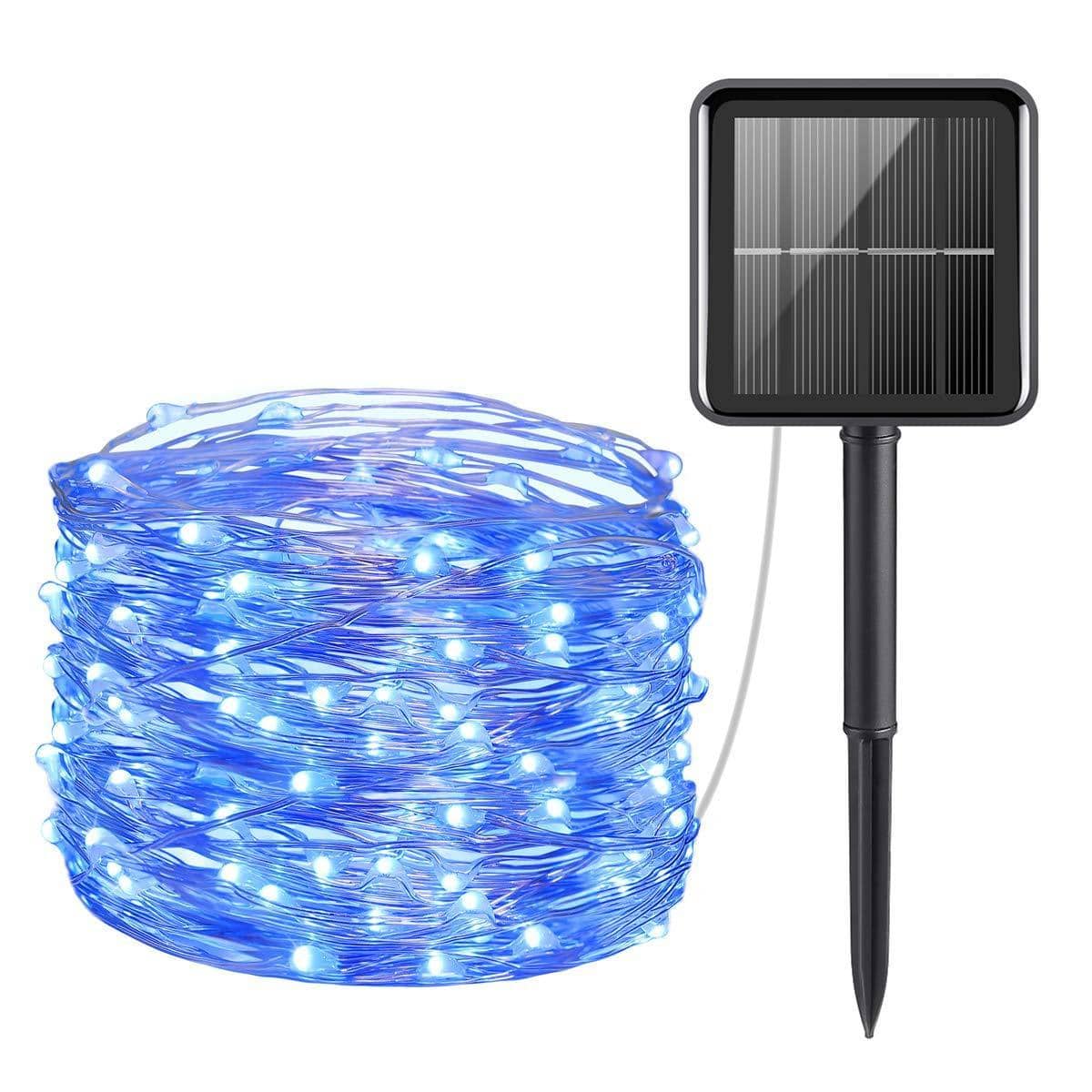 8 Modes Solar Decorative String Lights for Outdoor, Wedding, Homes, Party, Halloween - Libiyi