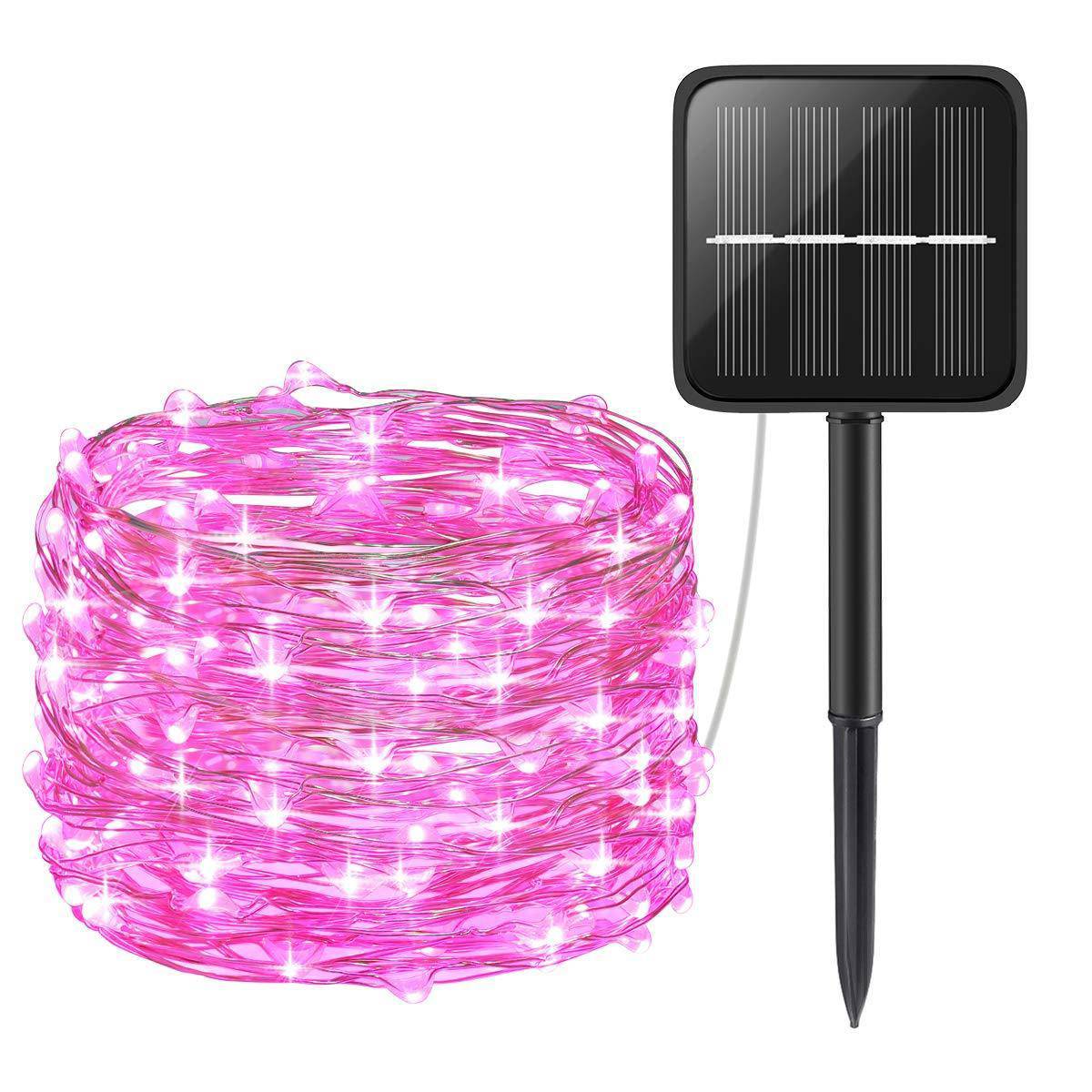 8 Modes Solar Decorative String Lights for Outdoor, Wedding, Homes, Party, Halloween - Libiyi