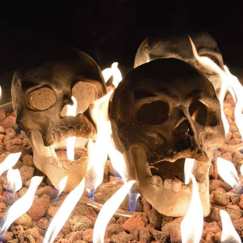 Halloween Fire Pit Skulls - Libiyi