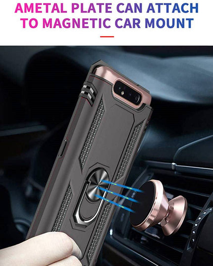 Luxury Armor Ring Bracket Phone Case For Samsung A80-Fast Delivery - Libiyi