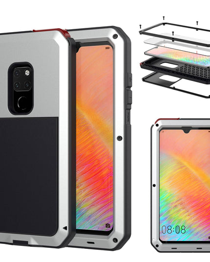 Luxury Doom Armor Waterproof Metal Aluminum Phone Cover For Huawei - Libiyi