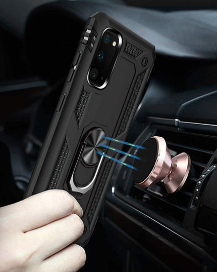 Luxury Armor Ring Bracket Phone Case For Samsung S20-Fast Delivery - Libiyi