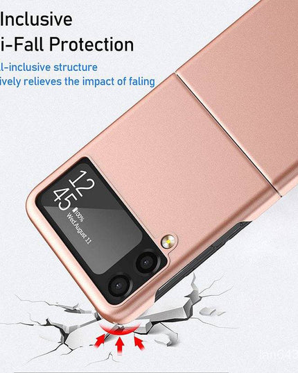 Slim Fit Flexible Matte Flip Shockproof Case For Samsung Galaxy Z Flid 3 5G - Libiyi