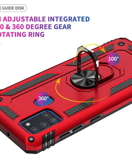 Luxury Armor Ring Bracket Phone Case For Samsung A21S-Fast Delivery - Keilini