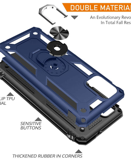 Luxury Armor Ring Bracket Phone Case For Samsung A71-Fast Delivery - Libiyi