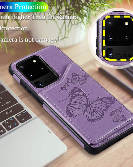 New Luxury Embossing Wallet Cover For SAMSUNG-Fast Delivery - Libiyi