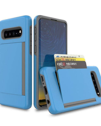 Armor Protective Card Holder Case for Samsung S10(5G) - Libiyi