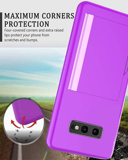 Armor Protective Card Holder Case for Samsung S10E - Libiyi