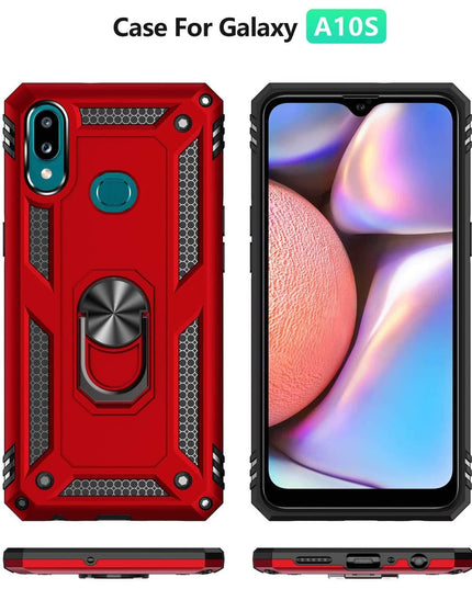 Luxury Armor Ring Bracket Phone Case For Samsung A10S-Fast Delivery - Libiyi