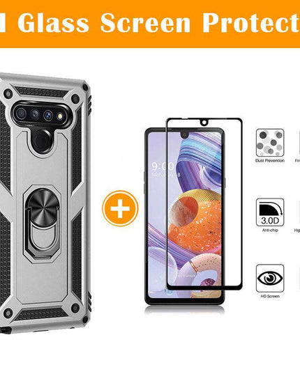 2021 New Luxury Armor Ring Bracket Phone case For LG Stylo6-Fast Delivery - Libiyi