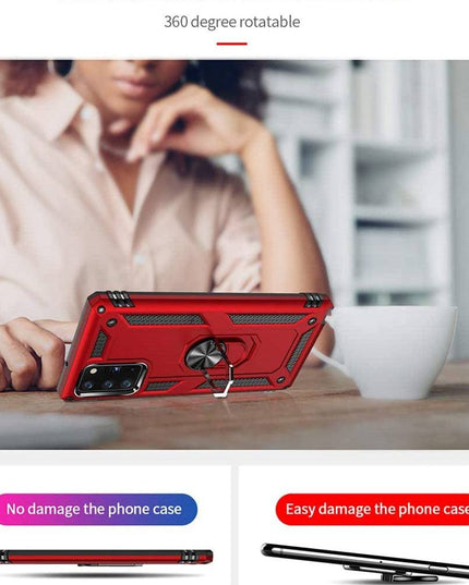 Luxury Armor Ring Bracket Phone Case For Samsung Note20-Fast Delivery - Libiyi