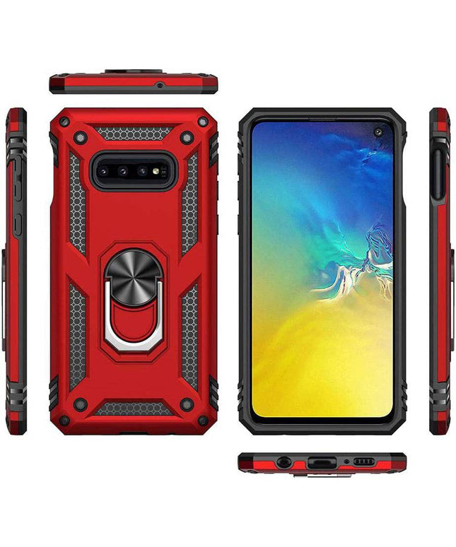 Luxury Armor Ring Bracket Phone Case For Samsung S10-Fast Delivery - Libiyi