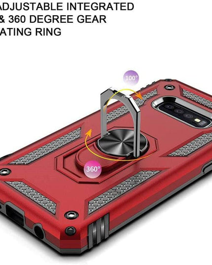 Luxury Armor Ring Bracket Phone Case For Samsung S10-Fast Delivery - Libiyi
