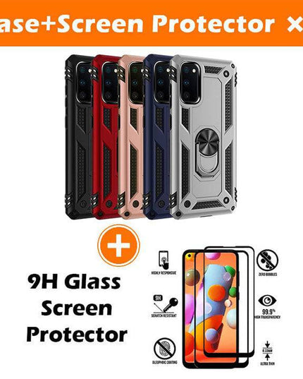 Luxury Armor Ring Bracket Phone Case For Samsung S20 FE-Fast Delivery - Libiyi