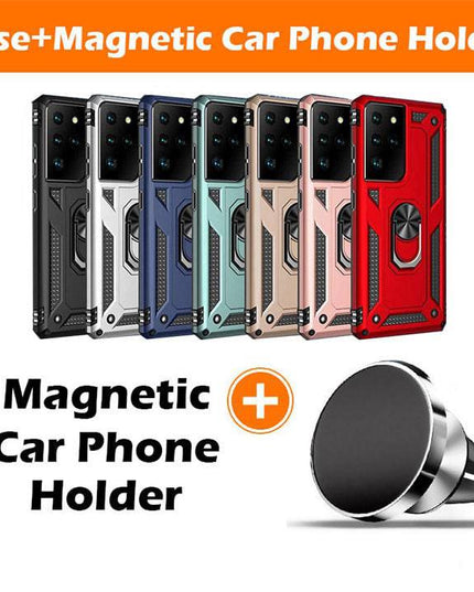 Luxury Armor Ring Bracket Phone Case For Samsung S21 Ultra(5G) - Libiyi