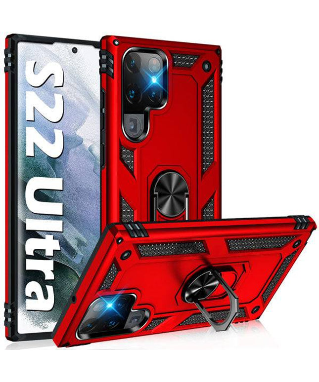 Luxury Armor Ring Bracket Phone Case For Samsung S22 Series - Libiyi