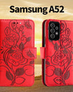 Vermelho / Samsung A52(4G/5G) / Somente caso