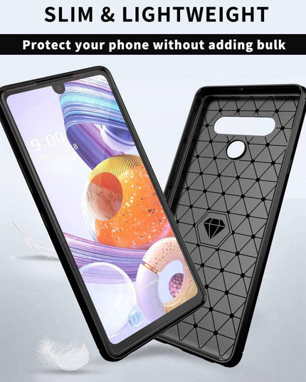 Luxury Carbon Fiber Case For LG Stylo6-Fast Delivery - Libiyi