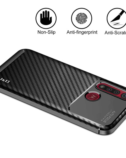 Carbon Fiber TPU Ultra Slim Fibre Case For Moto - Libiyi