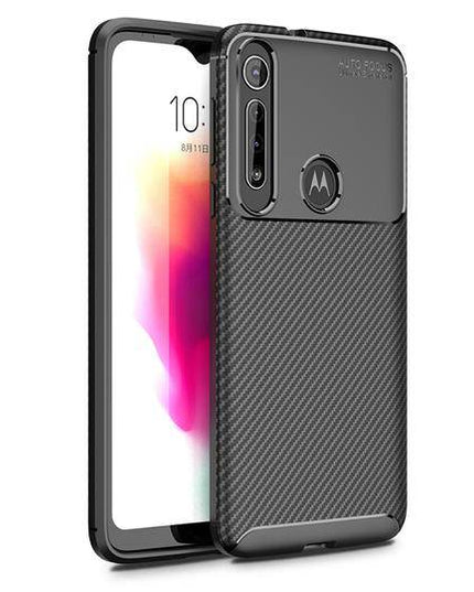 Carbon Fiber TPU Ultra Slim Fibre Case For Moto - Libiyi