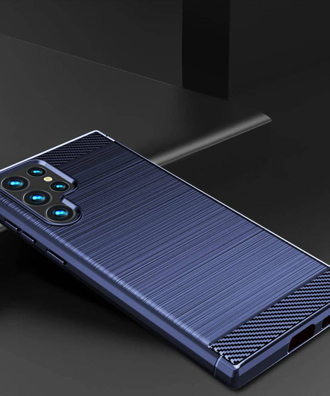 Luxury Carbon Fiber Case For Samsung S22 Series - Libiyi