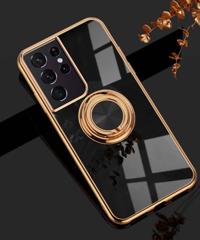 Slim Thin Finger Ring Case For Samsung S21 Ultra - Libiyi