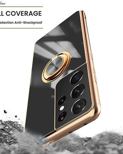Slim Thin Finger Ring Case For Samsung S21 Ultra - Libiyi