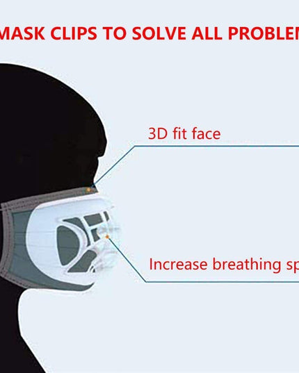 3D Inner Support Bracket For Breathing - Mouth and Nose Protection(5PCS) - Libiyi