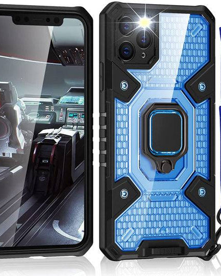 Super Cooling Armor Ring Honeycomb style Case For iPhone - Libiyi