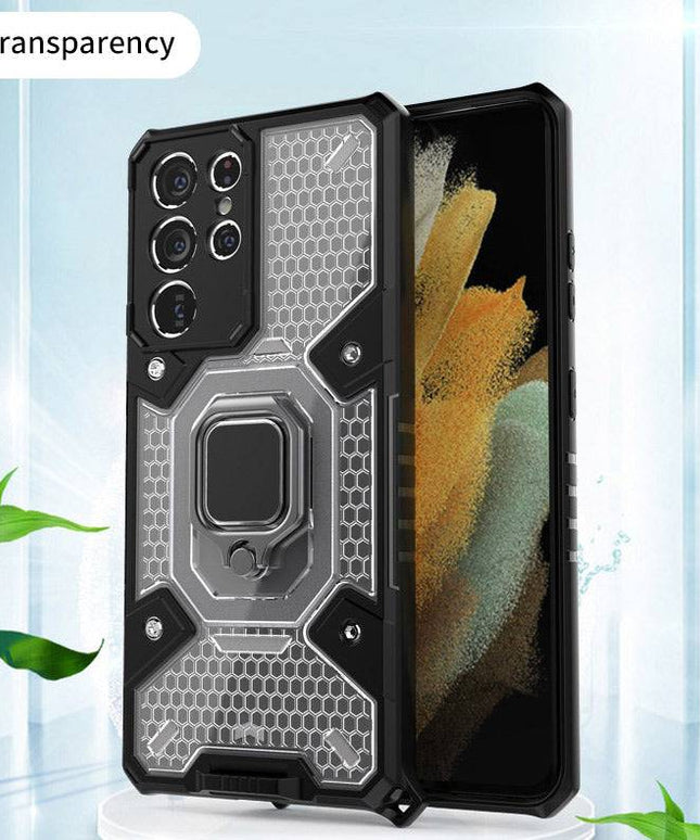 Super Cooling Armor Ring Honeycomb style Case For Samsung - Libiyi