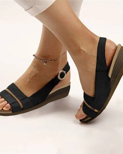 Libiyi Comfy Wedge Orthopedic Sandals - Libiyi
