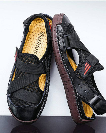 Libiyi Men's Casual Beach Breathable Plus Size Sandals - Libiyi