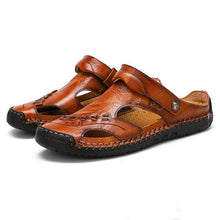 Load image into Gallery viewer, Libiyi Men&#39;s Casual Breathable Handmade Leather Sandals - Libiyi